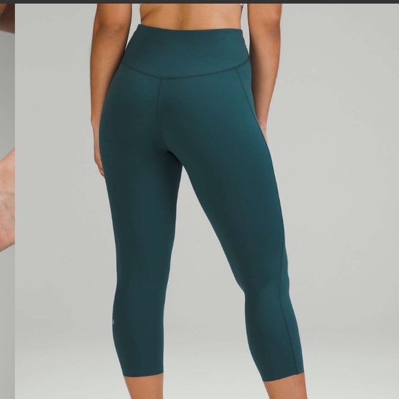 🍋 Lululemon Base Pace High-Rise Crop 23" - Picture 1 of 7